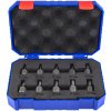 EXTRACTORY NA POŠKODENÉ SKRUTKY, ZÁVITOVÉ TYČE, TWIST, TORX, IMBUS 3-11MM 10 KS