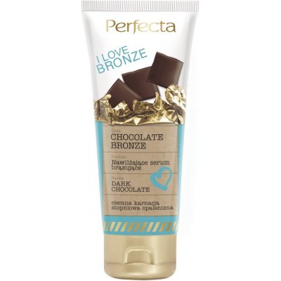 Perfecta Chocolate Bronze hydratačné bronzujúce sérum Dark Chocolate 200 ml