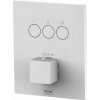 Kronenbach Smart Push vaňová/sprchová batéria podomietková s termostatom biela 19046003WM