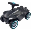 Odrážadlo Bobby Car Neo Anthrazit BIG zvukové s 3-vrstvovými gumenými kolesami a meniteľné ráfiky tyrkysové a ružové od 12 mes