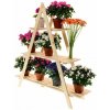 DREVENÝ STOJAN NA KVETY RP-01 107x101x26 CM BOROVICA