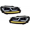 KITT Osram Xenon Upgrade Headlights LEDriving suitable for VW Golf 6 VI (2008-2012) Chrome LED Dynamic Sequential Turning Lights