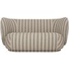 Ferm Living Pohovka Rico Louisiana, 2-miestna – piesková/off-white