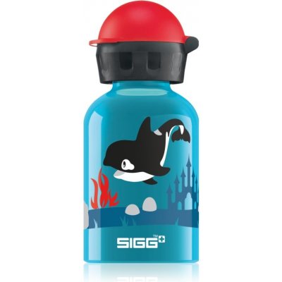 Sigg KBT Kids detská fľaša malá Orca Family 300 ml
