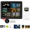 Meteostanica s kamerou skrytou špionážnou FULL HD s WiFi / P2P + meranie teploty + vlhkosti + tlaku