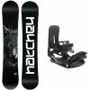 Hatchey Leader freestyle snowboard + Hatchey Tactic viazanie - 160 cm Wide + black EU 39-46