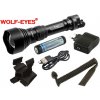 Nabíjateľný prísvit k nočnému videniu Wolf-Eyes Ranger 56 TURBO IR850, USB v.2017Full Set