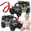 Policajné Auto Terénne policajné auto 1:14 Pohon gumových kolies policajné auto
