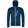 ORTOVOX Fleece Grid Hoody mikina, deep ocean M