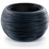PROSPERPLAST Kvetináč s vkladem FURU BOWL Ø 37,8 cm antracit