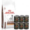 Royal Canin VD Canine Gastro Intestinal Low Fat 12 kg & WILD FARM Monoproteínové hovädzie 6x400g hypoalergénne krmivo pre psov