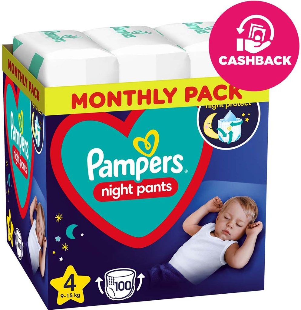 Pampers Night Pants 4 100 Ks