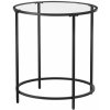 Okrúhly stolík 50 cm VASAGLE LGT020B01