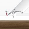 Effector Lišta prechodová Orech Chile A65 0,93 m