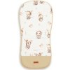 Sensillo Podložka do kočíka z mušelínu Beige Bunny