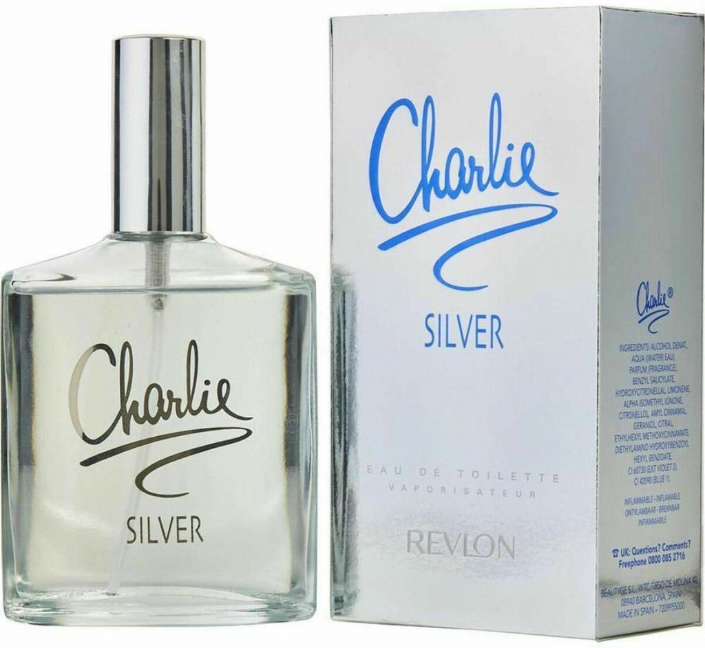 Revlon Charlie Silver toaletná voda dámska 100 ml