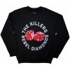 Crewneck The Killers - Tour '24 Rebel Diamonds Dice Čierna