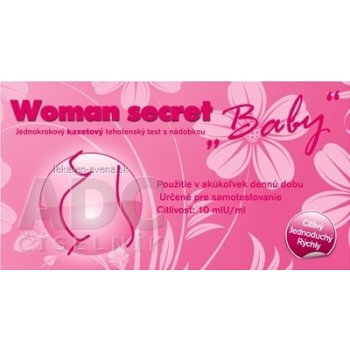 Woman Secret Baby kazetový tehotenský test 1 ks