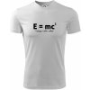 e = mc2 - coffee milk - Pánske tričko Fantasy športové - 2XL ( Biela )
