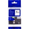 ECODATA kompatibilná páska pre BROTHER TZ211 čierne písmo, biela páska Tape (6mm)