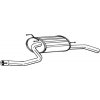 Koncový tlmič výfuku BOSAL 219-137