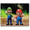 Vymalujsisam.sk Diamantovanie podľa čísiel - Mario Luigi Veľkosť: 30x40cm, Rám: Na kartónovej doske, Diamanty: Hranaté