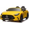 Elektrické autíčko MERCEDES-AMG GT63, žlté, 24 V