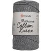 Špagát Macrame Cotton Lurex Svetlo sivá 737