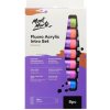 MontMarte Sada akrylových barev Fluo č. 8181 8 x 18 ml tuba papírový obal