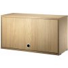String Komoda String Cabinet with flip door, oak