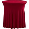 TENTino Elastický obrus SKIRTING na kaviarenský nízky stôl 80 cm