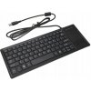 Klávesnica K 800 s touchpadom Drôtová, ultratenká mini-kompaktná UX