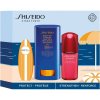 Shiseido Expert Sun Protector Shiseido Expert Sun Protector Clear Stick SPF 50+ ochranný gél v tyčinke 20 g + Shiseido Ultimune Power Infusing Serum sérum proti starnutiu pleti 10 ml