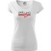 Cycling ekg - Dámske tričko Pure - L ( Biela )