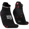 Compressport Pro Racing Socks v4.0 Ultralight Run Low Black/Red
