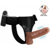 BAILE- Ultra Passionate Harness Realdeal Penis 6,2'' Brown