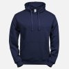 Tee Jays Tmavomodrá basic mikina Power s kapucňou Veľkosť: XS Tee Jays