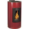 Peletové kachle Interstoves Angelina 9 bordeaux 8,9 kW