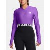 Under Armour Tričko s dlhým rukávom HeatGear Rib 1/4 Zip LS 1388692-525