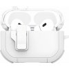 DUX DUCIS Pecp odolný obal s karabínou pre AirPods Pro 2 - biely - možnosť vrátiť tovar ZADARMO do 30tich dní