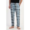 Vienetta MAN pánske pyžamové nohavice Andrew: azurová