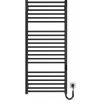 Mario-Radiators Kúpeľňový rebríkový radiátor HF DERBY 255W/230V 117x53 cm čierna 6.1.0404.06.BM + záruka 3 roky zadarmo