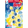 Bref Power Aktiv Giga Pack WC Blok Juicy Lemon & Ocean Breeze 4 x 50 g