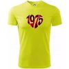 1975 v srdci - Pánske tričko Fantasy športové - 2XL ( Neonová žltá )