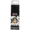 Sakura PIgma Sensei Technické perá Black 4 ks