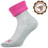 Voxx QUANTA dámske klasické ponožky růžová