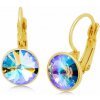 Swarovski e. náušnice Paradise, chameleón see3555
