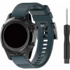 eses Silikónový remienok pre Garmin EasyFit/QuickFit 22 mm Farba: modrá šeď