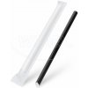 Wimex Slamka papierová Bubble Tea čierna O12mm x 21cm jednotlivo balená (100