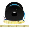 MasterLED COB LED pásik vode odolný, 50m 12V 4000K Denná biela 10W/m 320LED/m, IP65